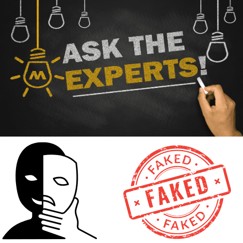 Fake experts
